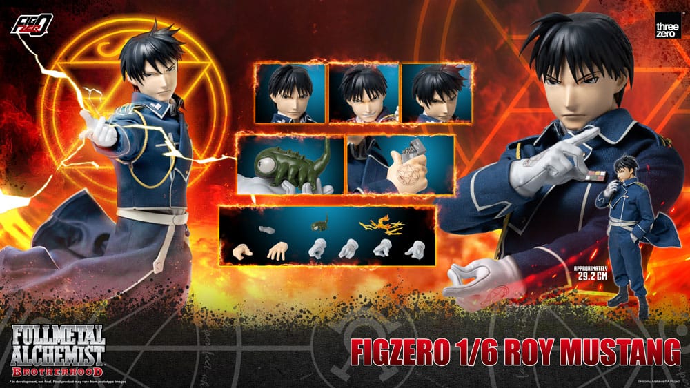 Figurine Fullmetal Alchemist : Brotherhood FigZero 1/6 Roy Mustang 29 cm