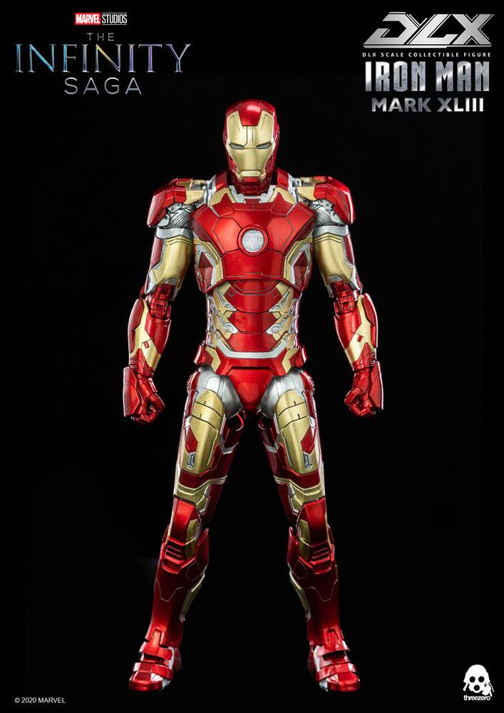 Infinity Saga figurine 1/12 DLX Iron Man Mark 43 16 cm