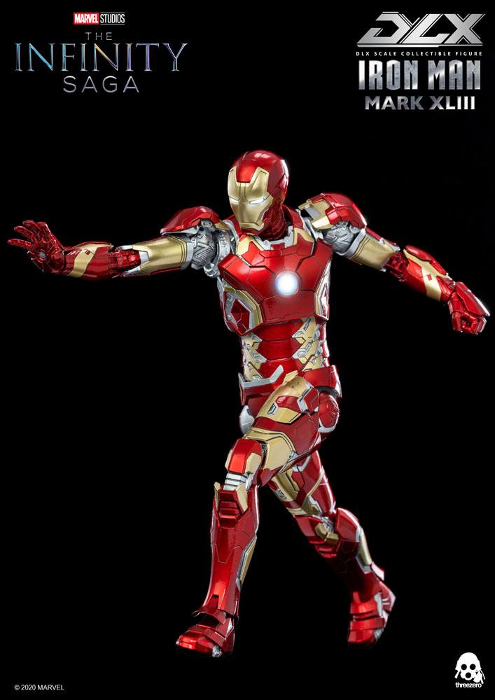 Infinity Saga figurine 1/12 DLX Iron Man Mark 43 16 cm