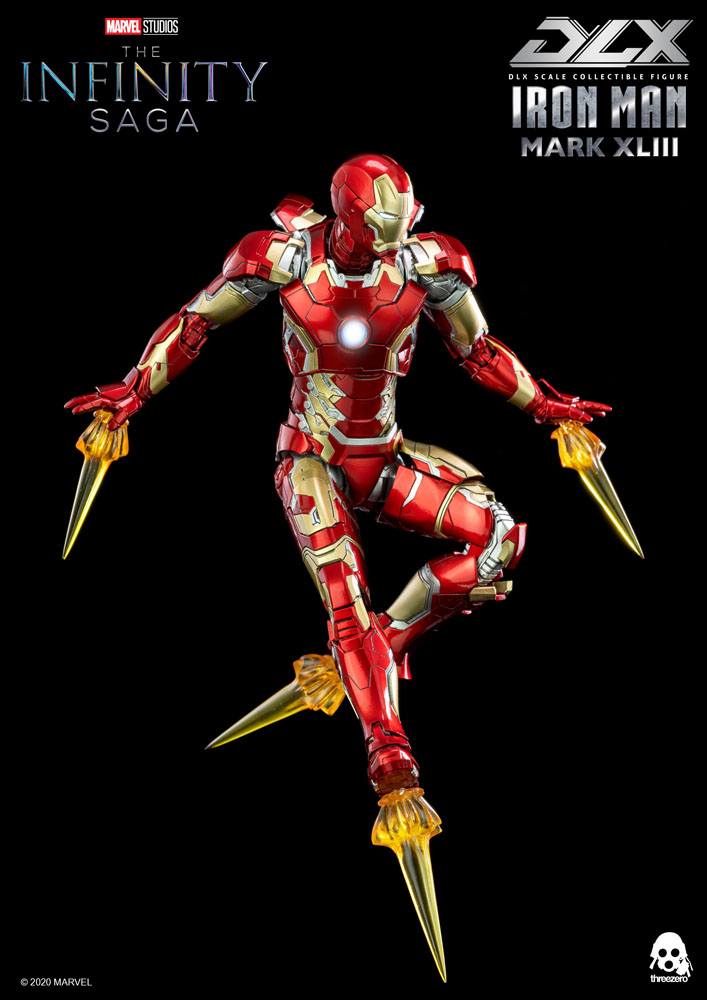 Infinity Saga figurine 1/12 DLX Iron Man Mark 43 16 cm