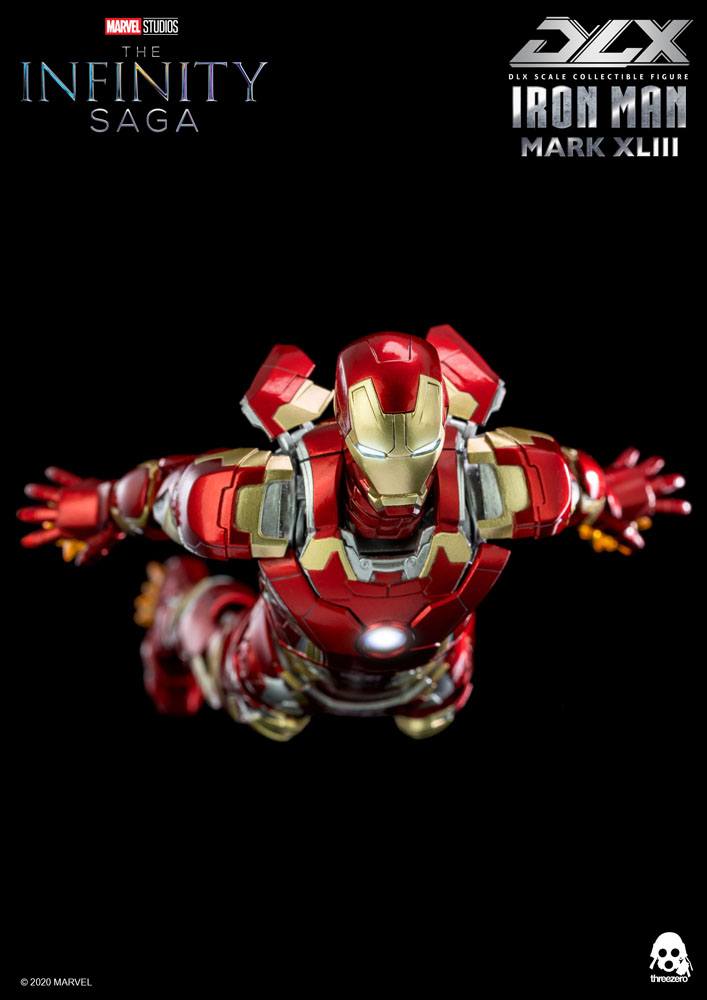 Infinity Saga figurine 1/12 DLX Iron Man Mark 43 16 cm
