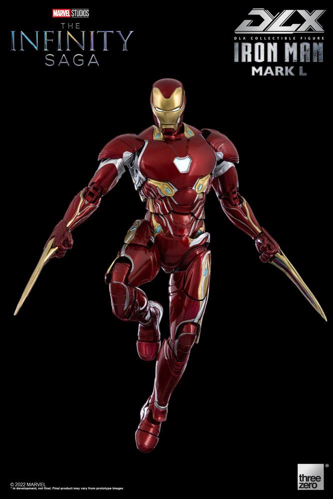 Infinity Saga figurine 1/12 DLX Iron Man Mark 50 17 cm