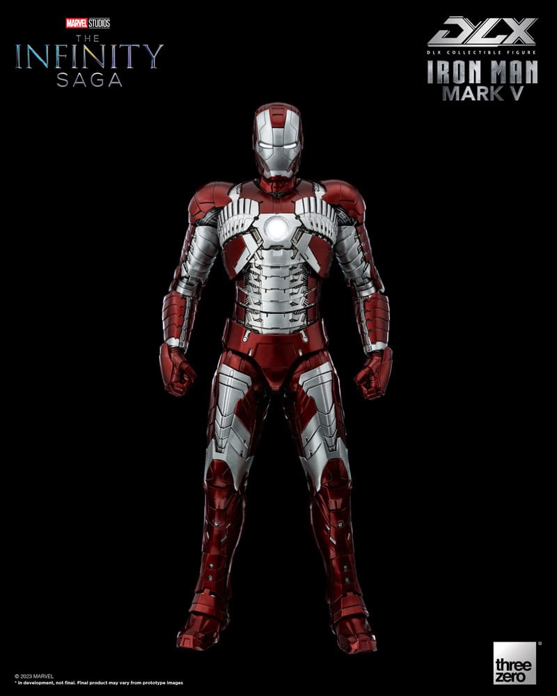 Infinity Saga figurine 1/12 DLX Iron Man Mark 5 17 cm