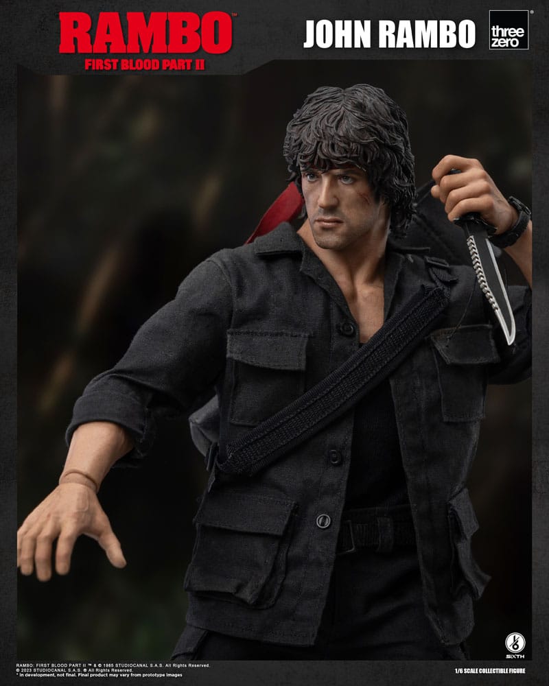 Rambo II figurine 1/6 John Rambo 30 cm