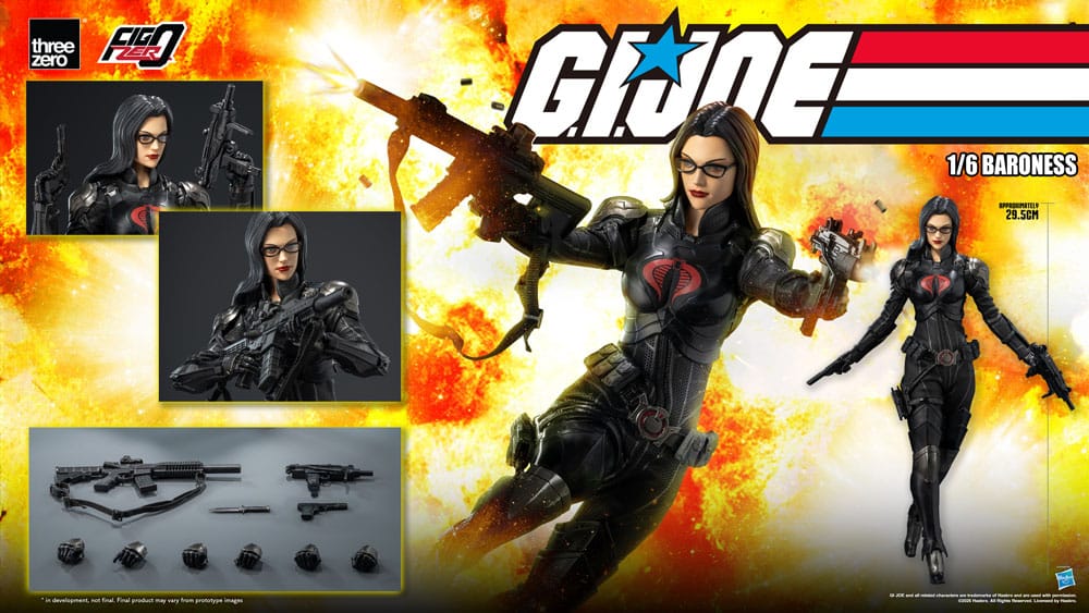 G.I. Joe figurine FigZero 1/6 Baroness 30 cm