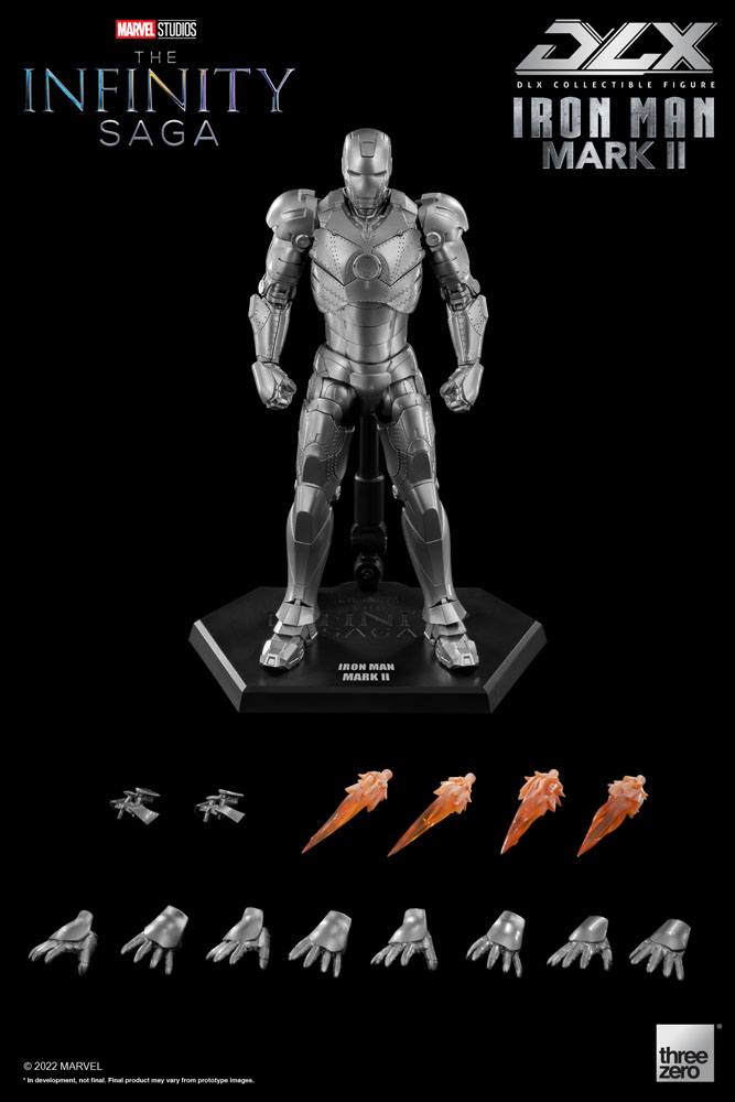 Infinity Saga figurine 1/12 DLX Iron Man Mark 2 17 cm