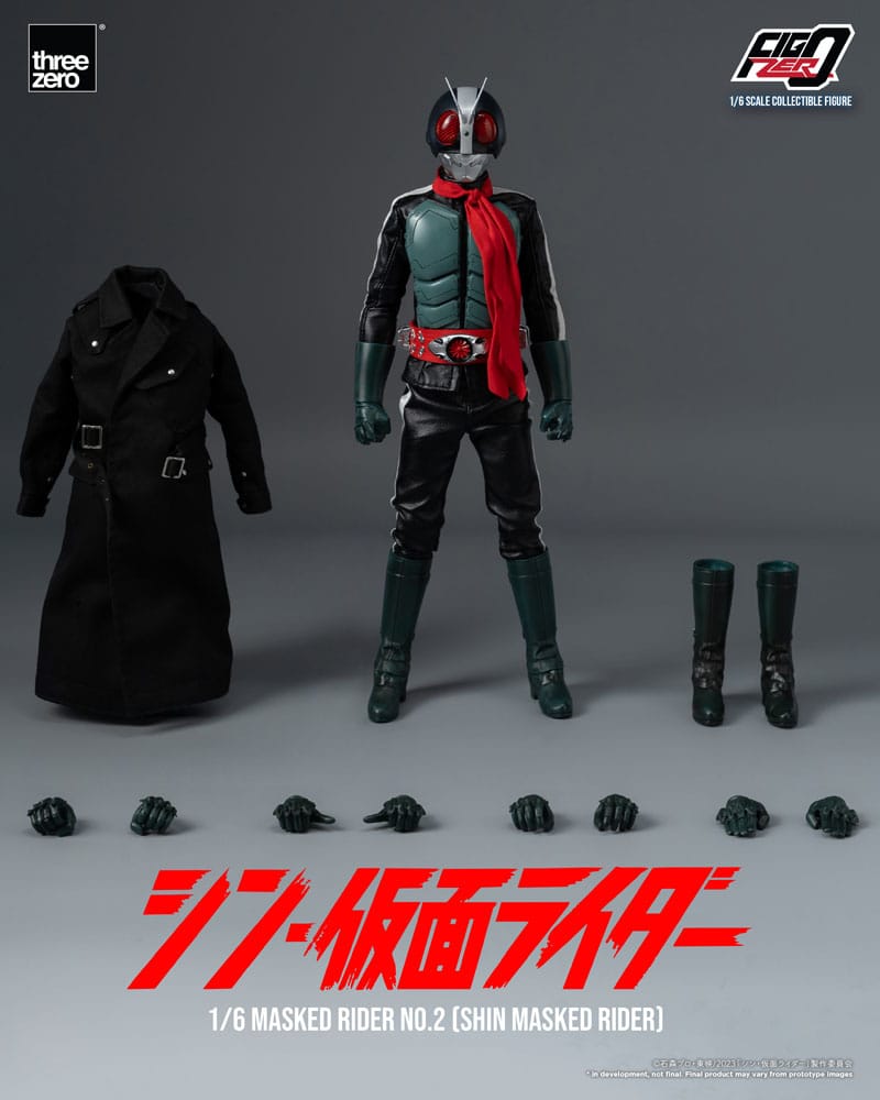 Kamen Rider figurine FigZero 1/6 Shin Masked Rider No. 2 32 cm