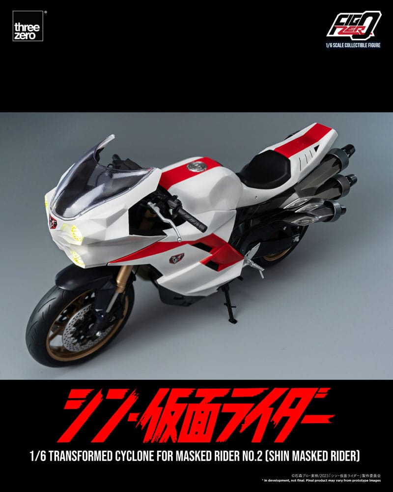 Kamen Rider véhicule FigZero 1/6 Transformed Cyclone for Shin Masked Rider No. 2 35 cm