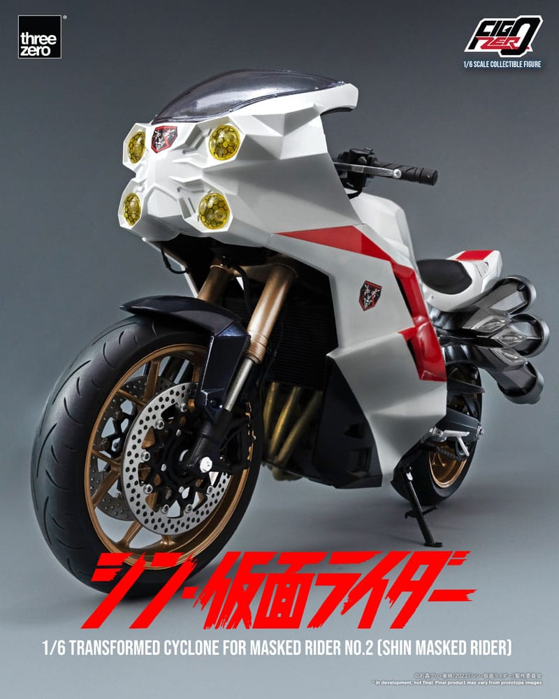 Kamen Rider véhicule FigZero 1/6 Transformed Cyclone for Shin Masked Rider No. 2 35 cm