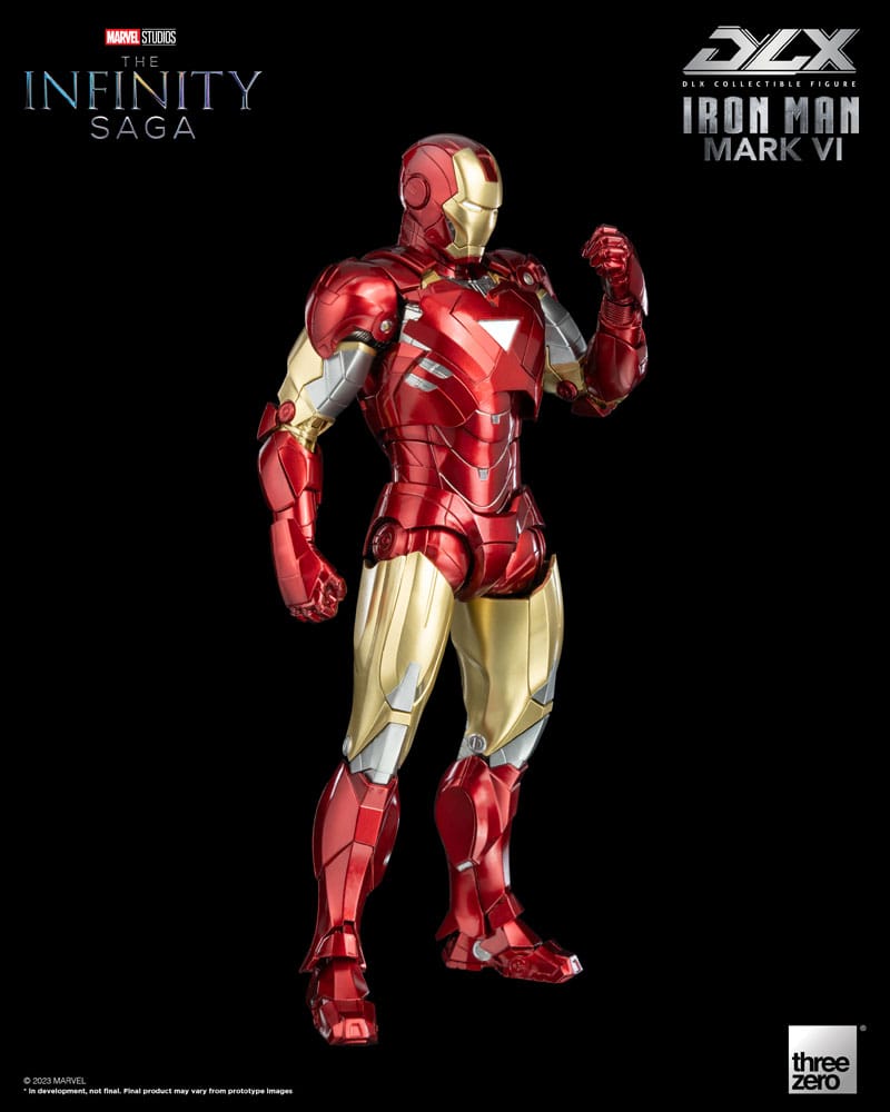 Infinity Saga figurine 1/12 DLX Iron Man Mark 6 17 cm