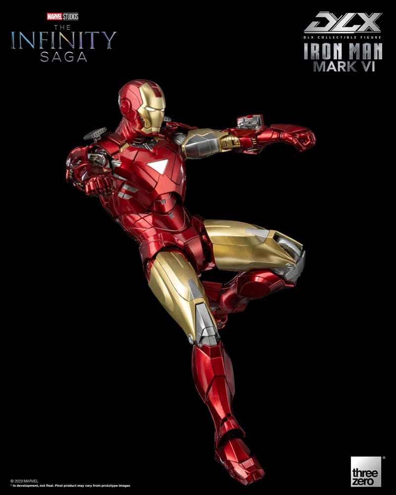 Infinity Saga figurine 1/12 DLX Iron Man Mark 6 17 cm
