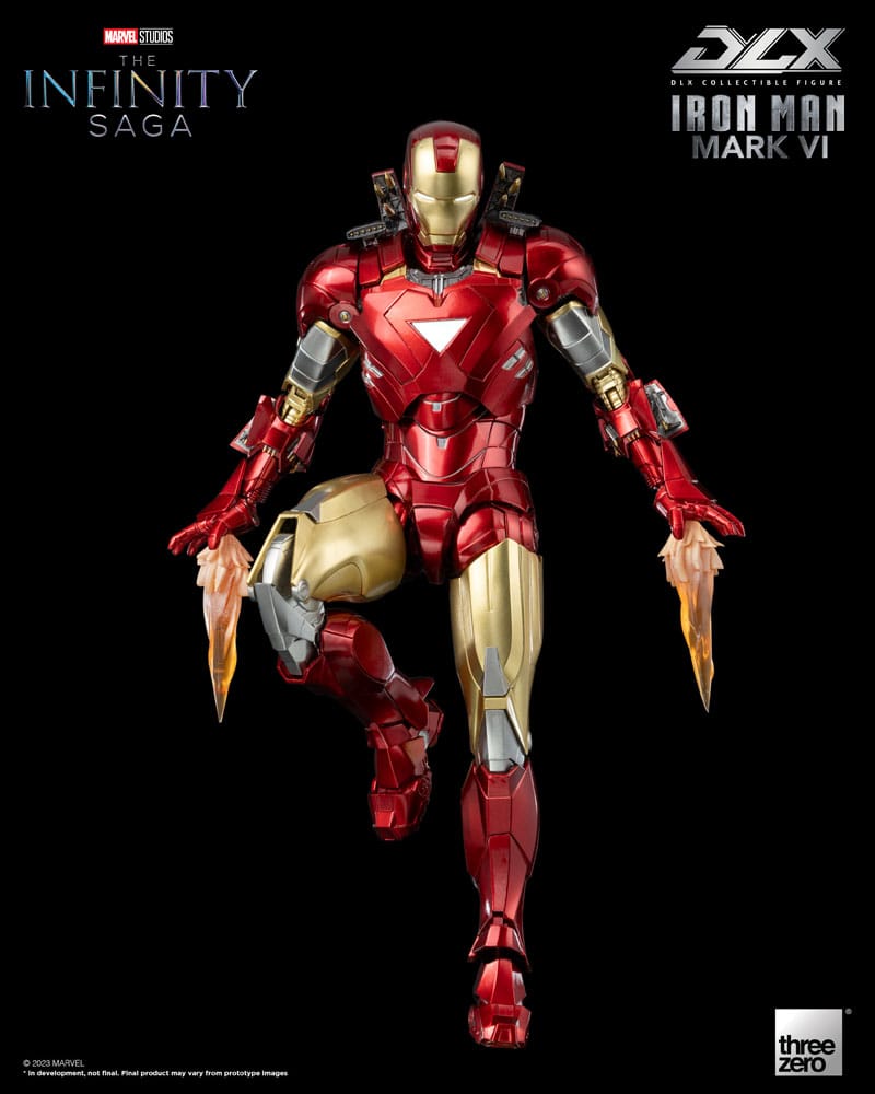Infinity Saga figurine 1/12 DLX Iron Man Mark 6 17 cm