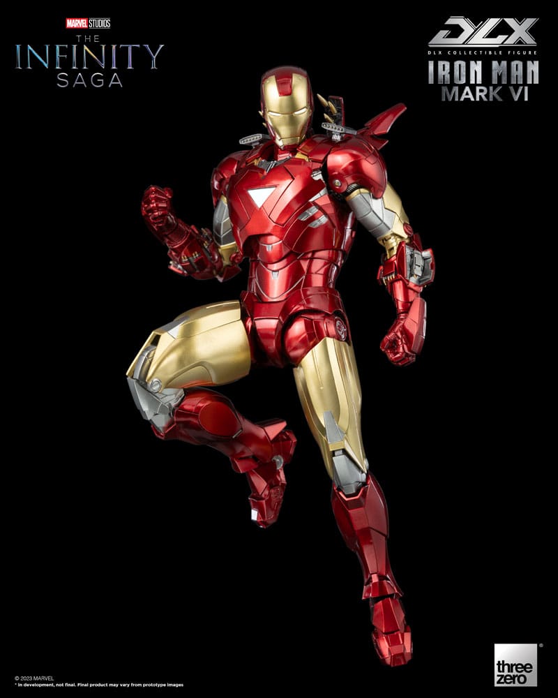 Infinity Saga figurine 1/12 DLX Iron Man Mark 6 17 cm