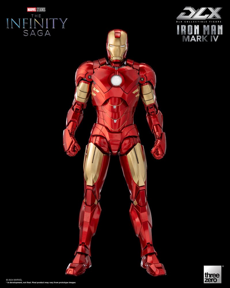 Infinity Saga figurine 1/12 DLX Iron Man Mark 4 17 cm