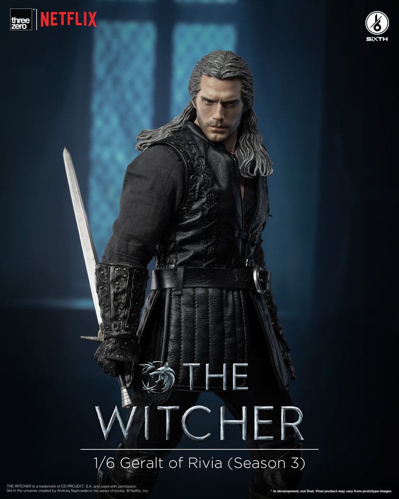 The Witcher Season 3 figurine 1/6 Geralt of Rivia 31 cm