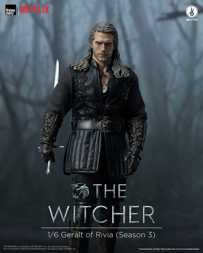 The Witcher Season 3 figurine 1/6 Geralt of Rivia 31 cm