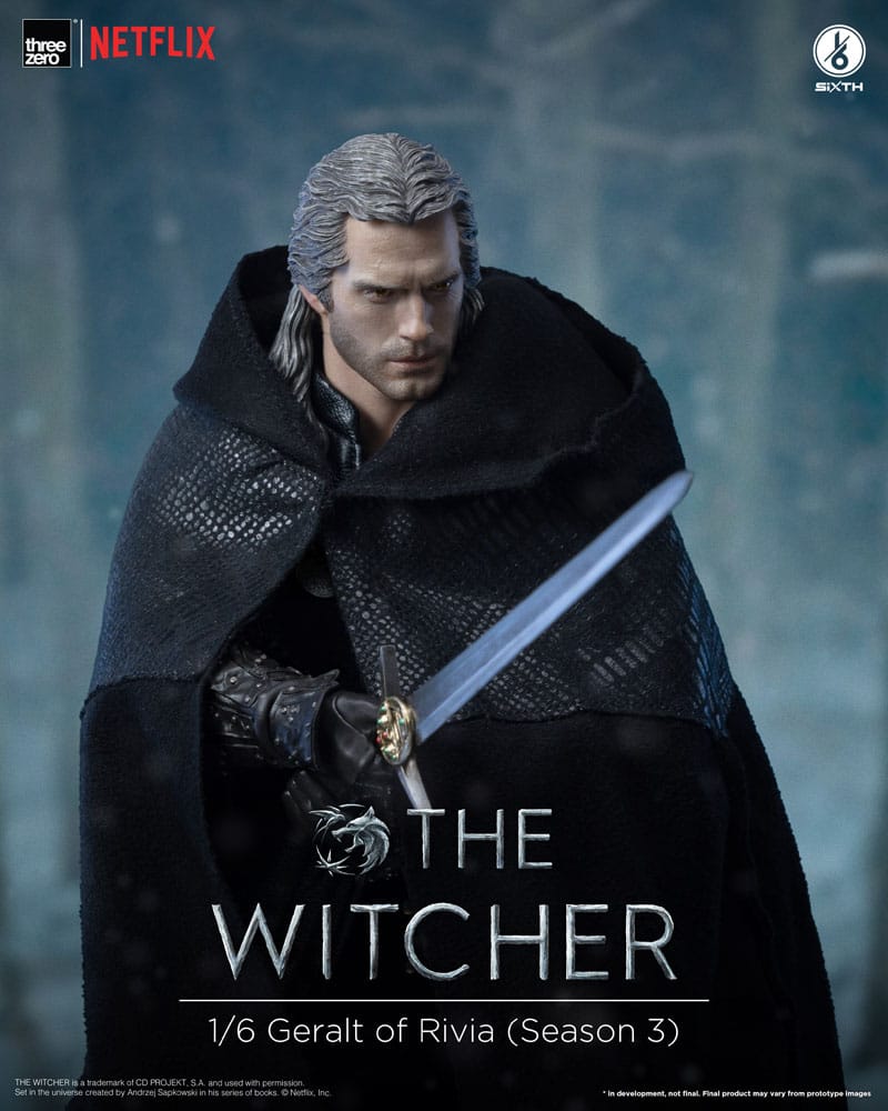 The Witcher Season 3 figurine 1/6 Geralt of Rivia 31 cm