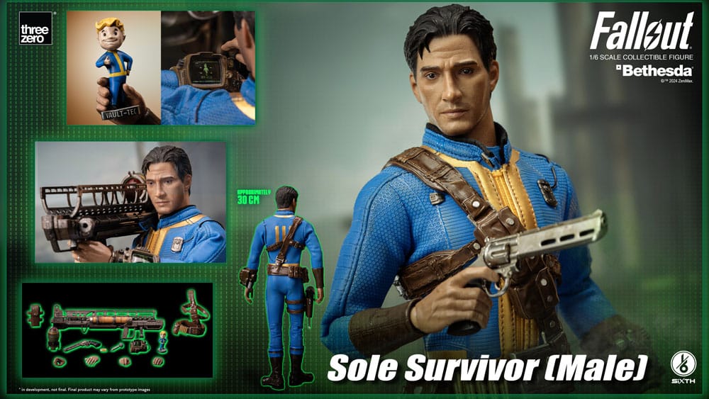 Fallout figurine FigZero 1/6 Sole Survivor (Male) 31 cm