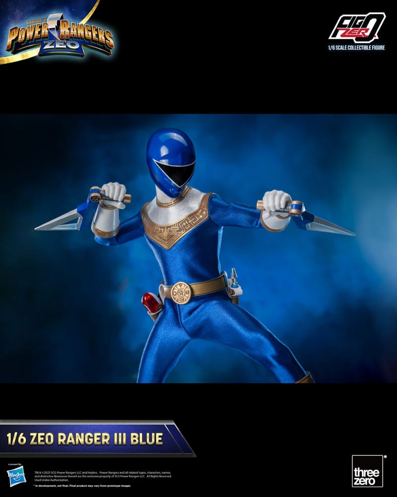 Power Rangers Zeo figurine FigZero 1/6 Ranger III Blue 30 cm