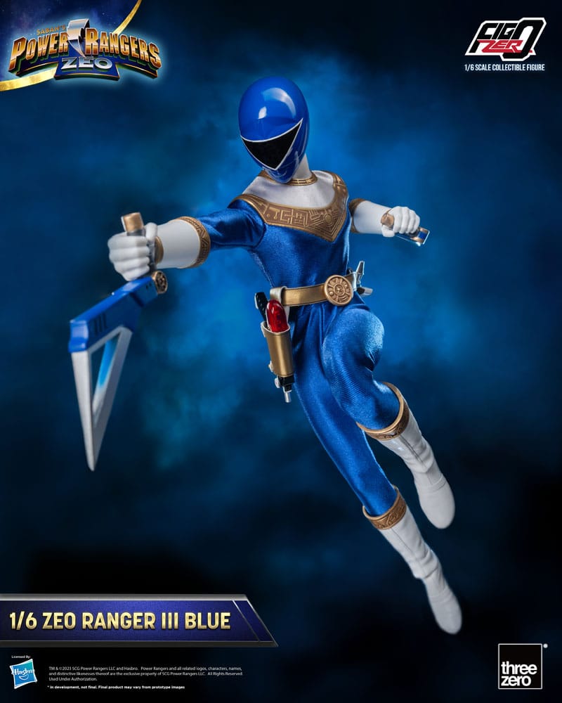 Power Rangers Zeo figurine FigZero 1/6 Ranger III Blue 30 cm
