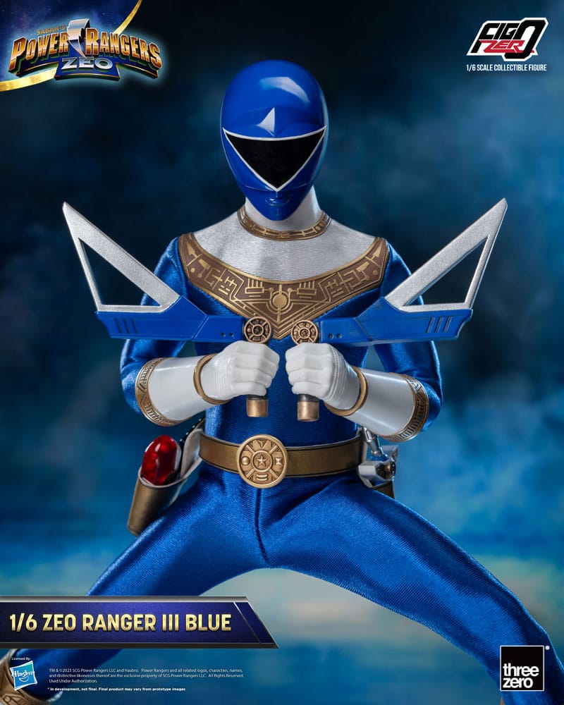 Power Rangers Zeo figurine FigZero 1/6 Ranger III Blue 30 cm