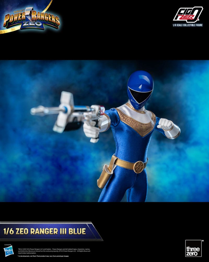 Power Rangers Zeo figurine FigZero 1/6 Ranger III Blue 30 cm
