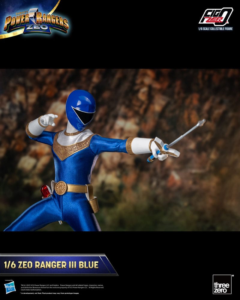 Power Rangers Zeo figurine FigZero 1/6 Ranger III Blue 30 cm