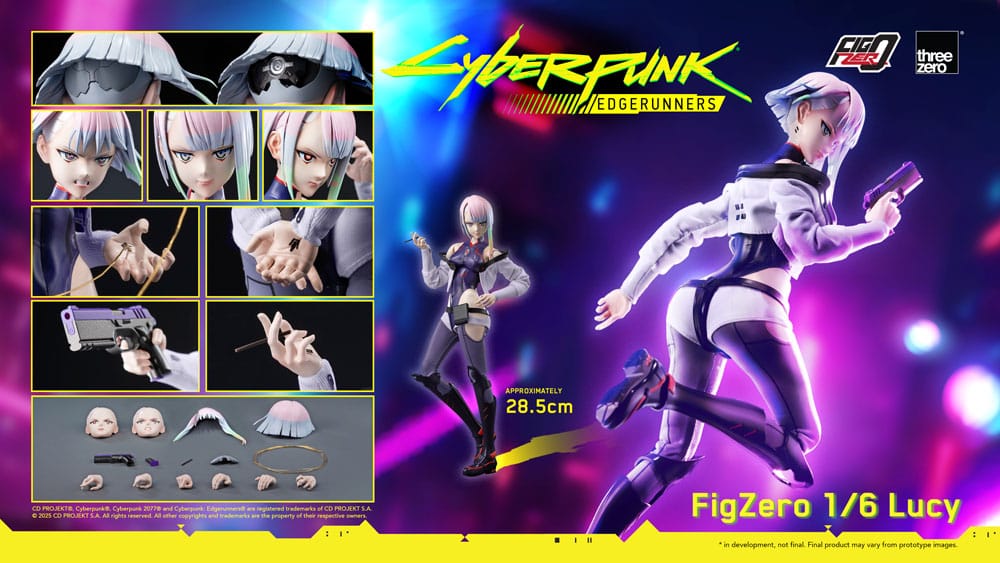 Cyberpunk: Edgerunners figurine FigZero 1/6 Lucy 29 cm
