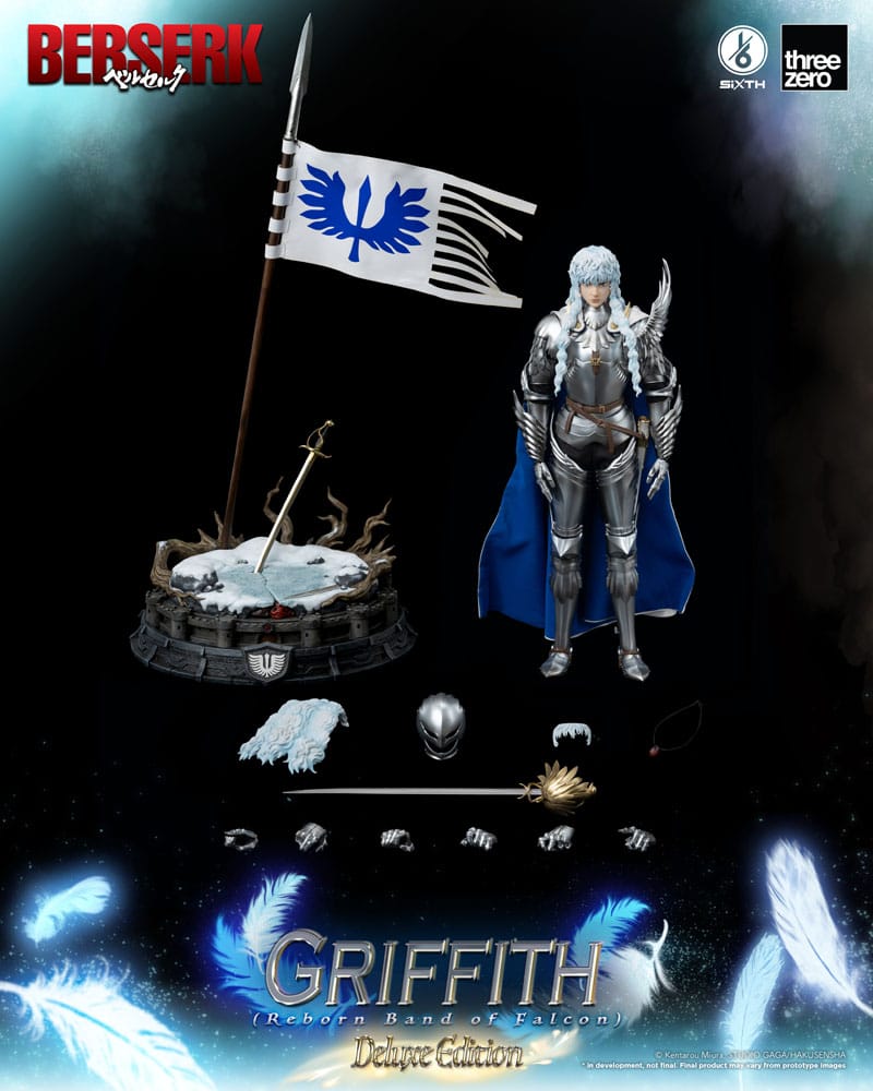 Berserk figurine 1/6 Griffith (Reborn Band of Falcon) Deluxe Edition 40 cm