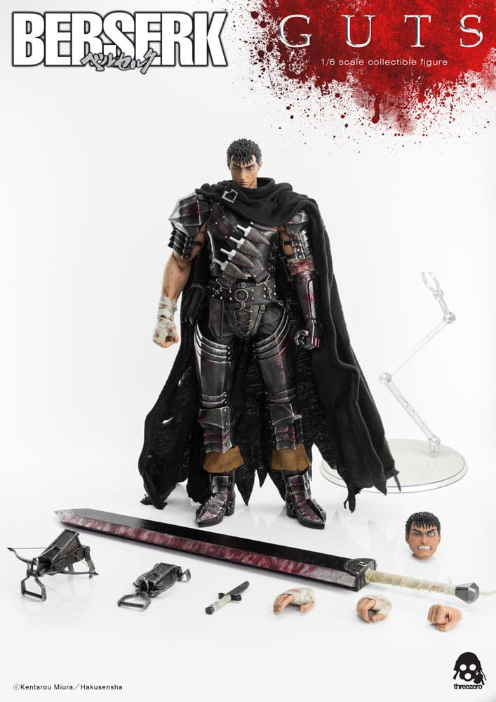 Berserk figurine 1/6 Guts (Black Swordsman) 32 cm