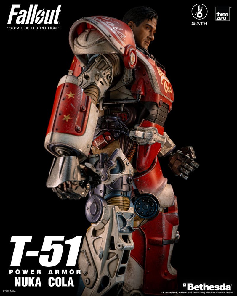 Fallout figurine 1/6 T-51 Nuka Cola Power Armor 37 cm