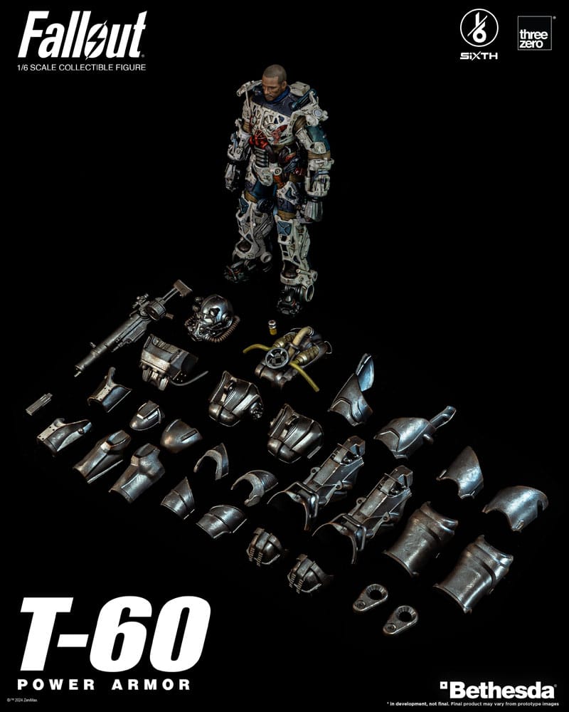 Fallout figurine FigZero 1/6 T-60 Power Armor 37 cm
