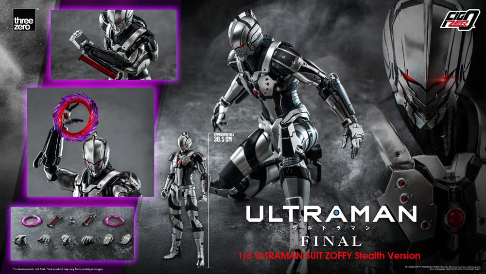 Ultraman Final figurine FigZero 1/6 1/6 Ultraman Suit Zoffy Stealth Version 30 cm