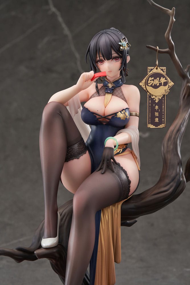 Original Character statuette PVC 1/7 Xiami China Dress Genboku Ver. 26 cm