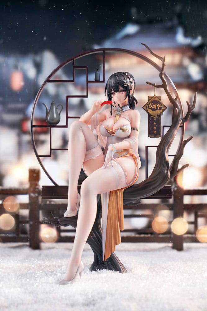 Original Character statuette PVC 1/7 Xiami China Dress Genboku Ver. 26 cm