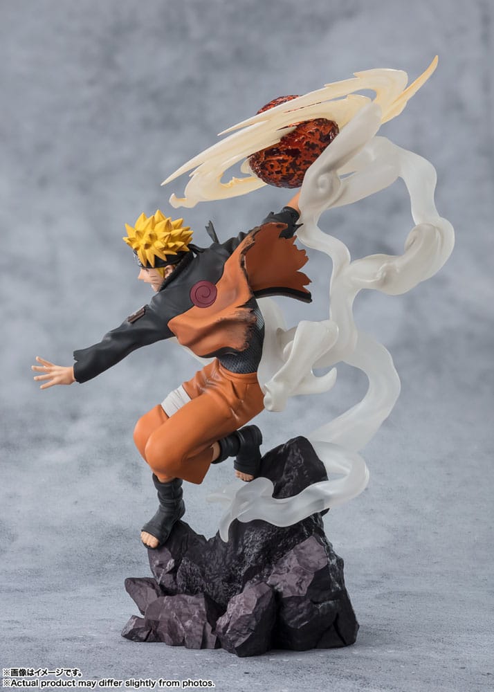 Naruto Shippuden Statuette PVC Figuarts ZERO Extra Battle Naruto Uzumaki-Sage Art: Lava Release Rasenshuriken 24 cm