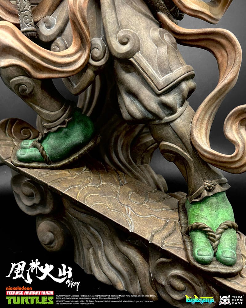 Les Tortues ninja statuette Mikey Furinkazan 30 cm