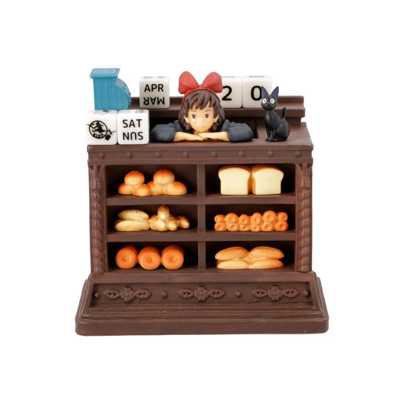 Kiki la petite sorcière statuette Three-wheeler Diorama / Calendar Kiki Salesclerk 11 cm