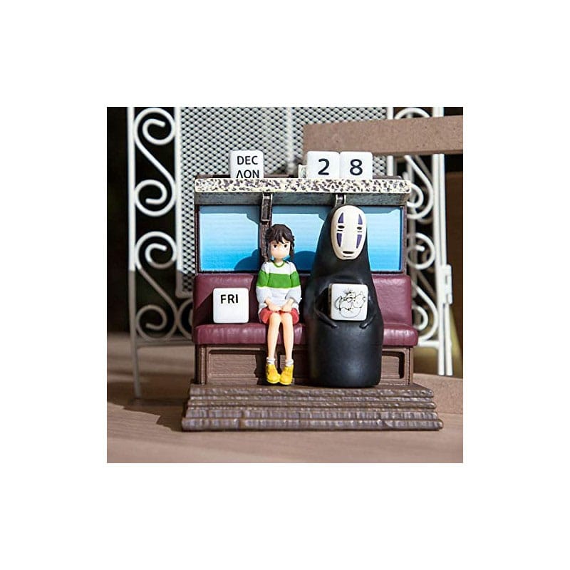 Le Voyage de Chihiro : Statuette Three-wheeler Diorama / Calendar Take Unabara Train 11 cm
