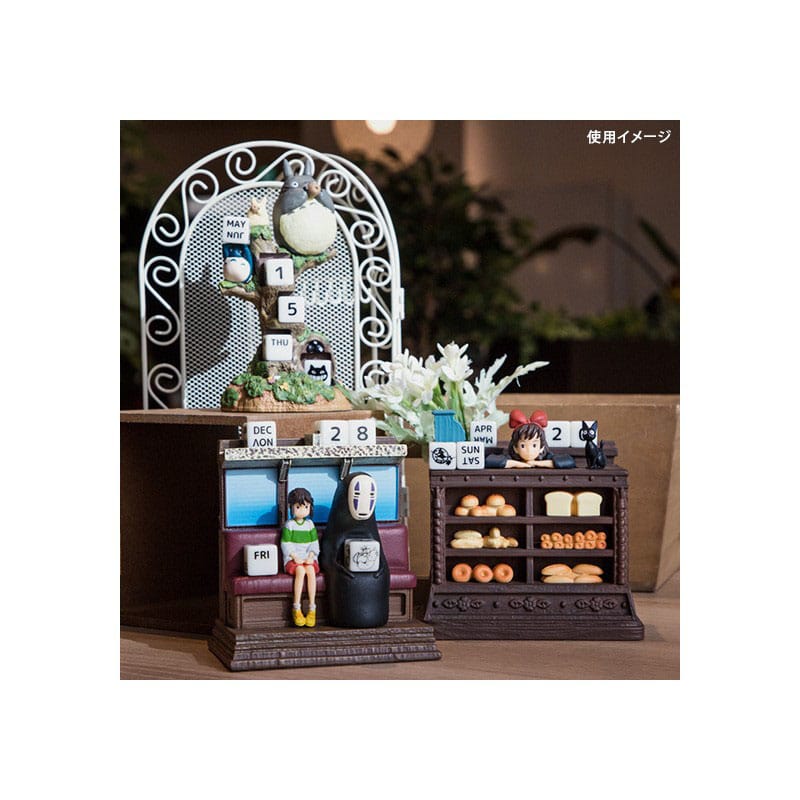 Le Voyage de Chihiro : Statuette Three-wheeler Diorama / Calendar Take Unabara Train 11 cm