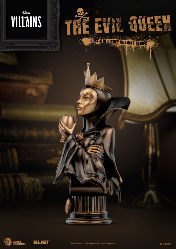 Disney Villains Series / buste PVC La Reine-Sorcière 16 cm