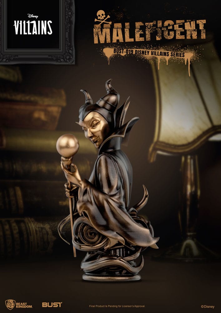 Disney Villains Series : Buste PVC Maléfique 16 cm