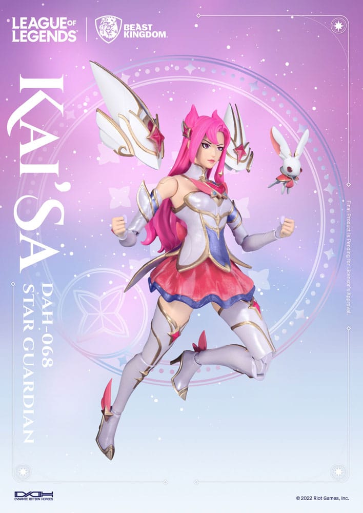 League of Legends : Figurine Dynamic Action Heroes 1/9 Star Guardian Kai'Sa 19 cm