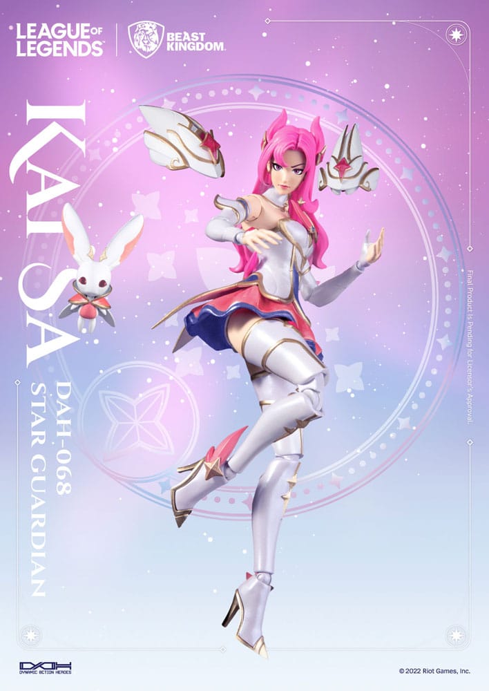 League of Legends : Figurine Dynamic Action Heroes 1/9 Star Guardian Kai'Sa 19 cm