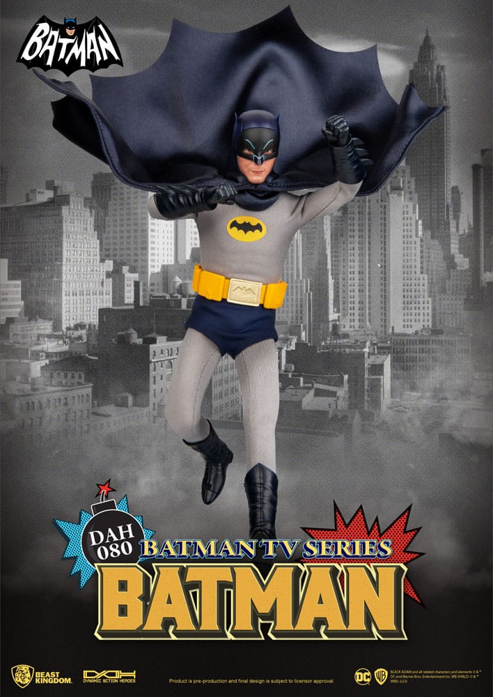 DC Comics figurine Dynamic Action Heroes 1/9 Batman TV Series Batman 24 cm