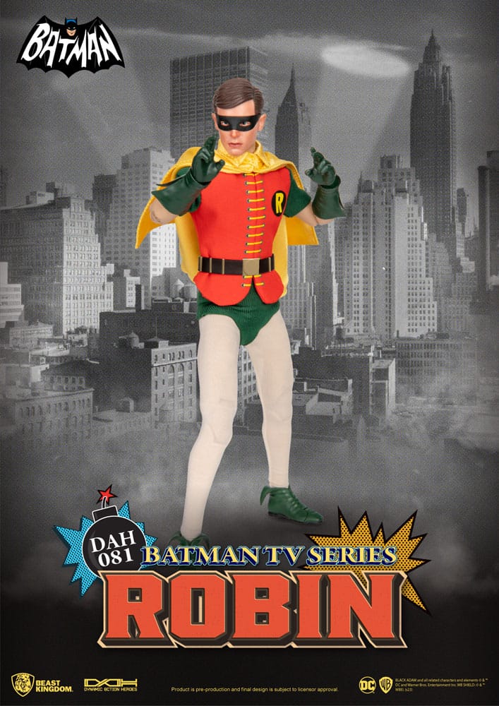 DC Comics figurine Dynamic Action Heroes 1/9 Batman TV Series Robin 24 cm