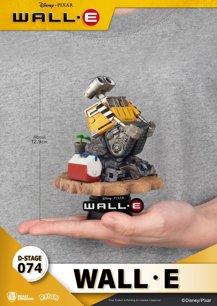 Wall-E : Diorama Wall-E 14 cm