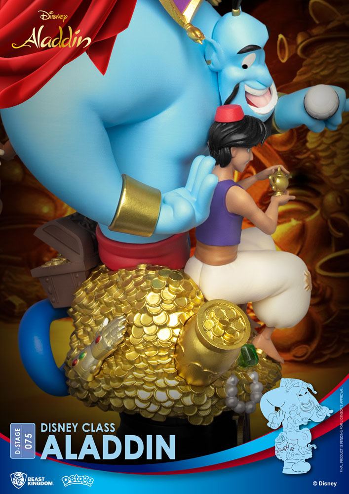Disney Class Series diorama PVC D-Stage Aladdin New Version 15 cm