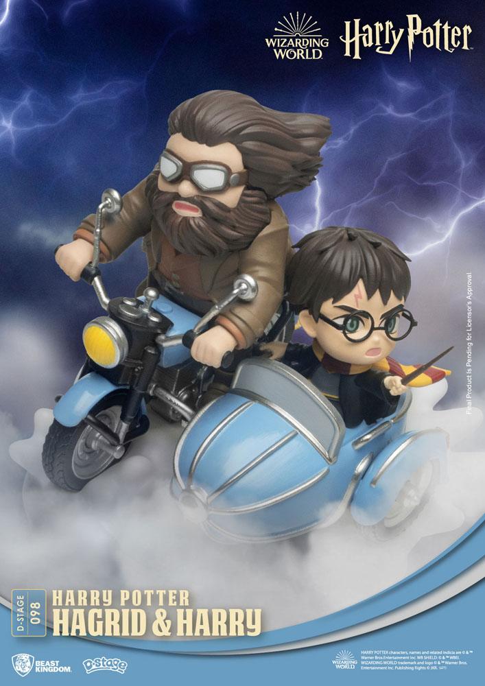 Harry Potter diorama PVC D-Stage Hagrid & Harry New Version 15 cm