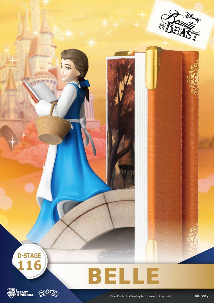 Disney Book Series diorama PVC D-Stage Belle 13 cm